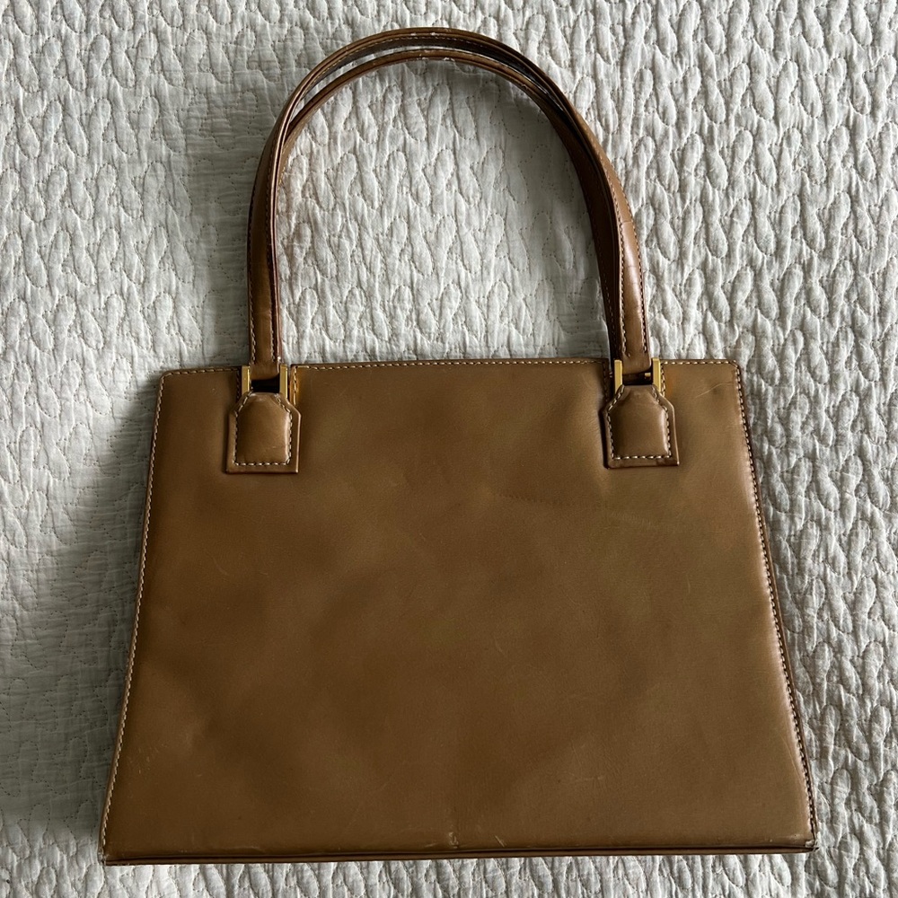Vintage 50-60’s I. Magnin olive brown leather purse